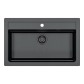 ALVEUS 1148163 - Évier de cuisine ATROX 79x50 cm granit/noir