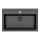 ALVEUS 1148163 - Évier de cuisine ATROX 79x50 cm granit/noir