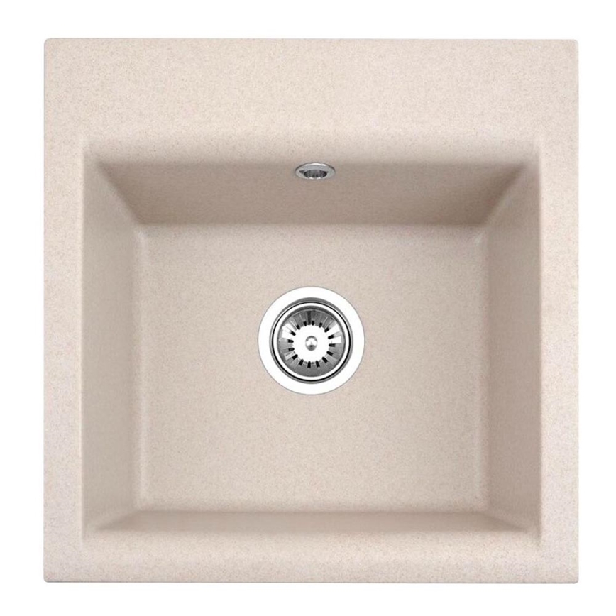 ALVEUS 1149111 - Évier de cuisine GEM 50x50 cm granit/beige