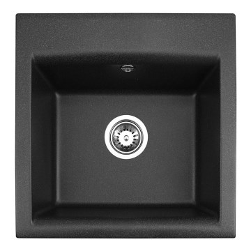 ALVEUS 1149113 - Évier de cuisine GEM 50x50 cm granit/noir