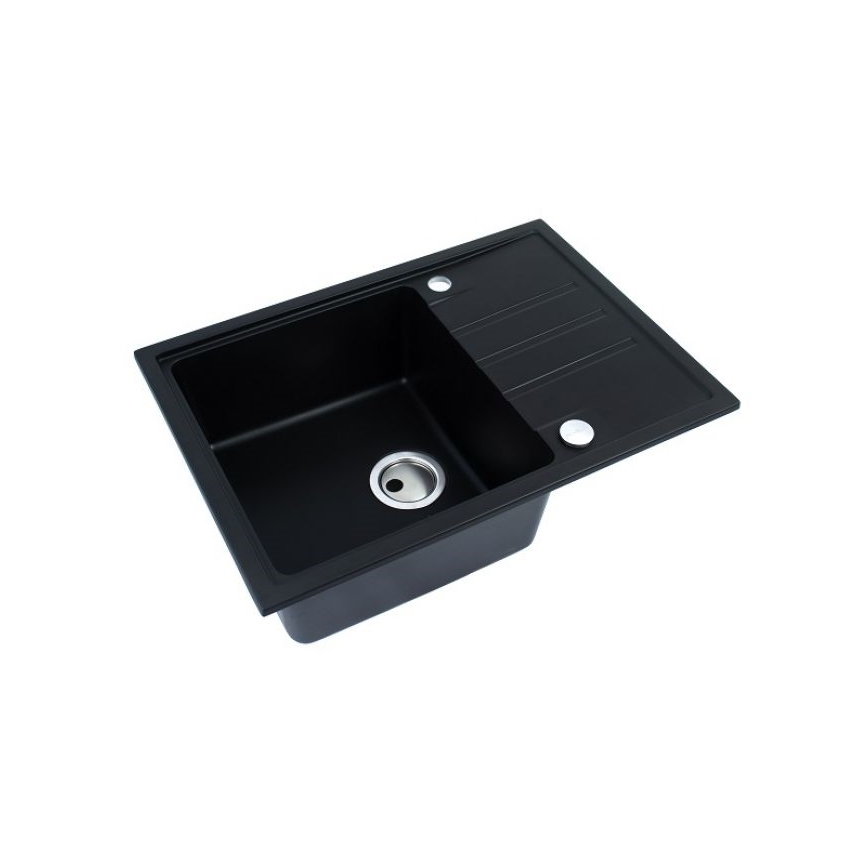 ALVEUS 1149126 - Évier de cuisine INTERMEZZO 68x48 cm granit/noir