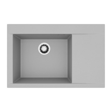 ALVEUS 1149300 - Keukenspoelbak PURE 79 x 51,5 cm graniet/grijs