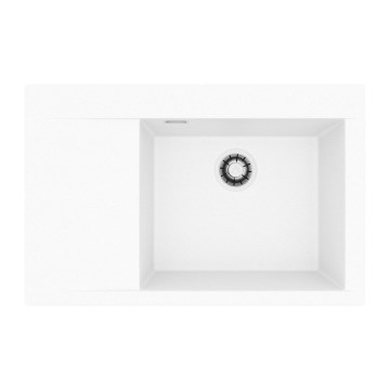 ALVEUS 1149498 - Keukenspoelbak PURE 79x51,5 cm graniet/wit