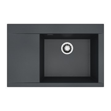 ALVEUS 1149503 - Évier de cuisine PURE 79 x 51,5 cm granite/noir