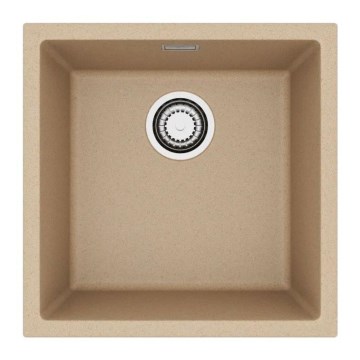 ALVEUS 1150047 - Évier de cuisine OMNI 45x45 cm granit/beige