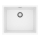 ALVEUS 1150051 - Évier de cuisine OMNI 55 x 45 cm granit/blanc