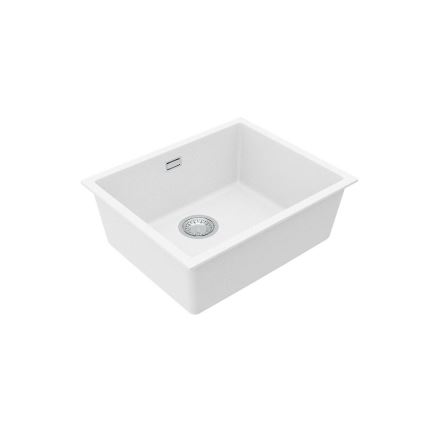 ALVEUS 1150051 - Évier de cuisine OMNI 55 x 45 cm granit/blanc