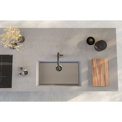 ALVEUS 1150058 - Évier de cuisine OMNI 75x45 cm granit/blanc