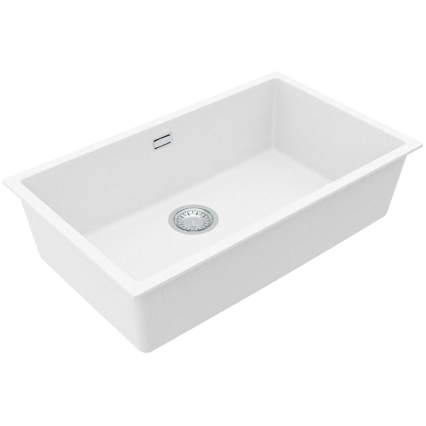 ALVEUS 1150058 - Évier de cuisine OMNI 75x45 cm granit/blanc