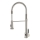 ALVEUS 1150886 - Robinet d'évier avec bras flexible avec pulvérisateur URBAN 47,1 cm satin