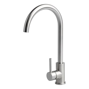 ALVEUS ES3508A - Robinet d'évier VIOLA 36,7 cm brossé acier