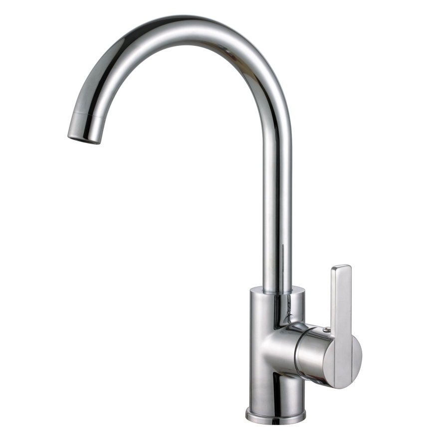 ALVEUS SET0026 - Évier de cuisine LINE 79x50 cm + mitigeur d'évier TONIA 29,5 cm chrome satiné/brillant