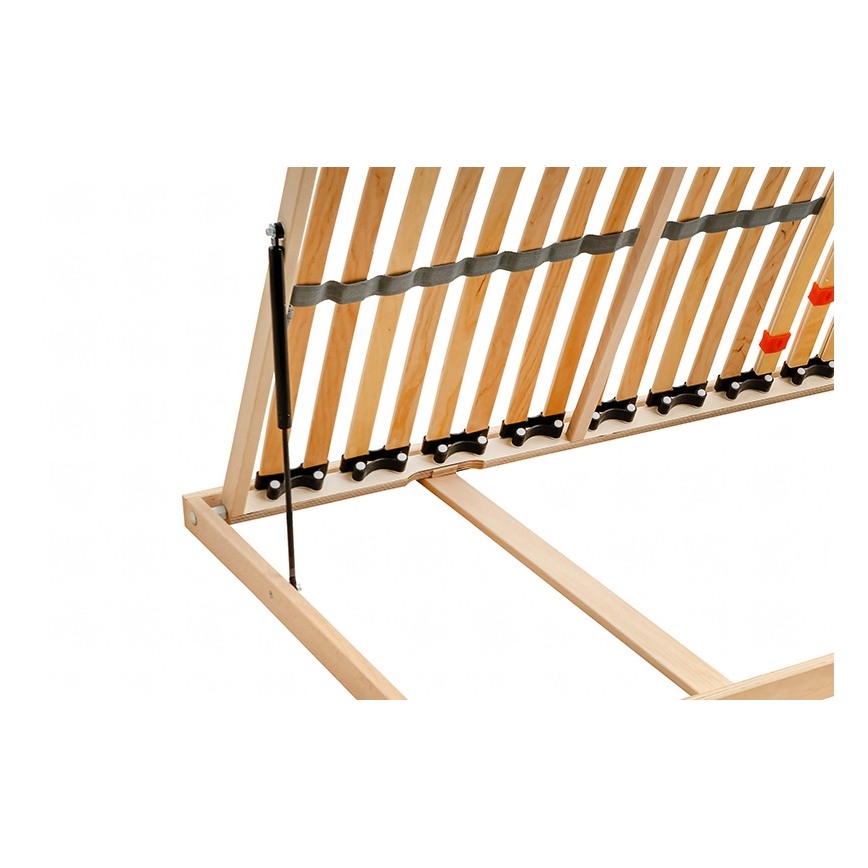 Ambiamo - Flexibele lattenbodem met zijwaartse zuigerkanteling ODENSE 200x90 cm links