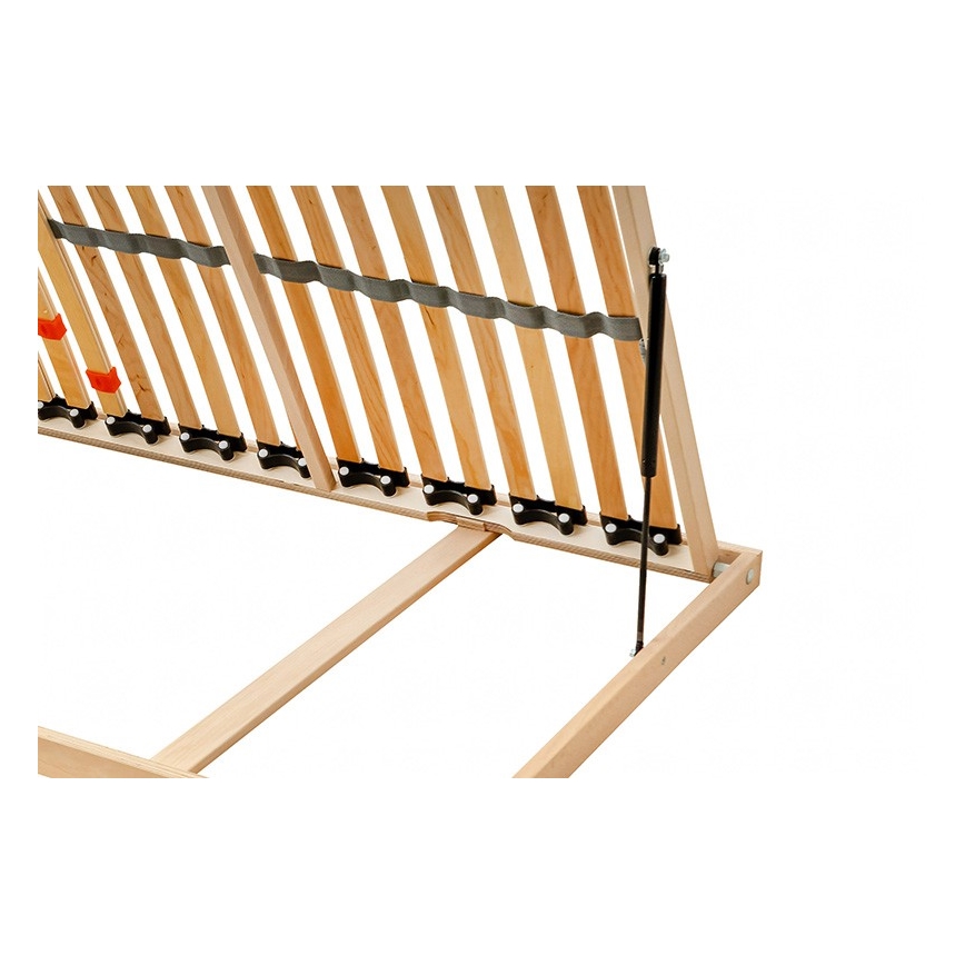Ambiamo - Flexibele lattenbodem met zijwaartse zuigerkanteling ODENSE 200x90 cm rechts