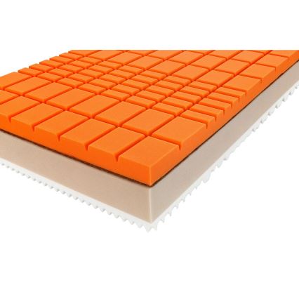 Ambiamo - Matelas en mousse URANOS 2 100x200 cm, fibre de coco