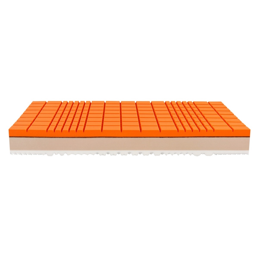 Ambiamo - Matelas en mousse URANOS 2 180 x 200 cm, fibres de coco