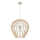 Amplex - Pendellamp met kabel 1xE27/20W/230V beige