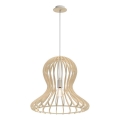 Amplex - Suspension sur câble 1xE27/20W/230V beige