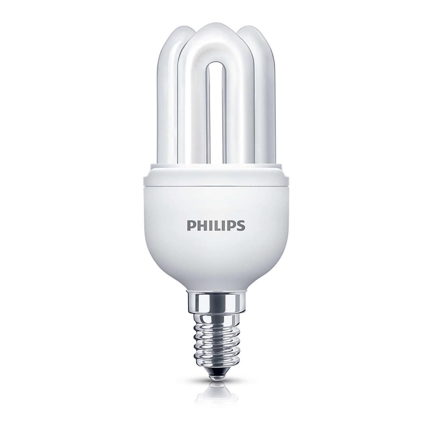 Ampoule à économie d'énergie Philips E14/8W/230V 2700K GENIE Lumimania