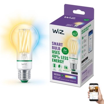 Ampoule à intensité variable LED A60 E27/4,3W/230V 2700-4000K CRI 90 Wi-Fi - WiZ