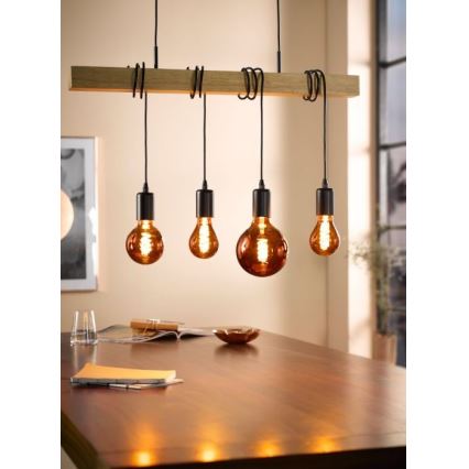 Ampoule à intensité variable LED A75 E27/4W/230V 2000K - Eglo 11881