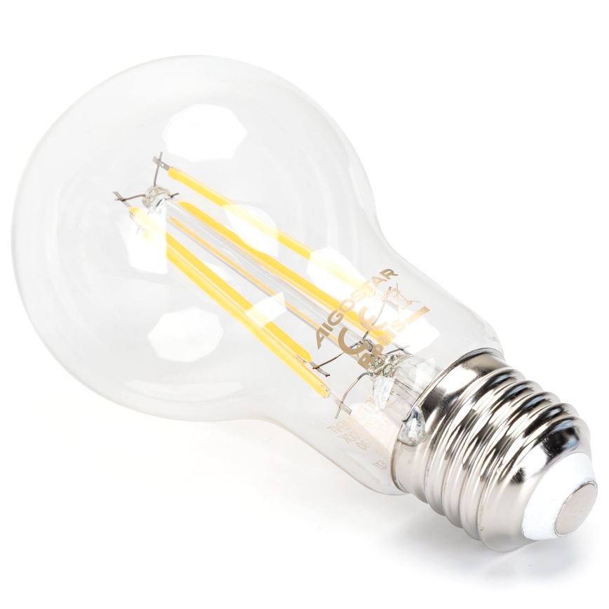 Ampoule à intensité variable LED FILAMENT A60 E27/6W/230V 2700K - Aigostar