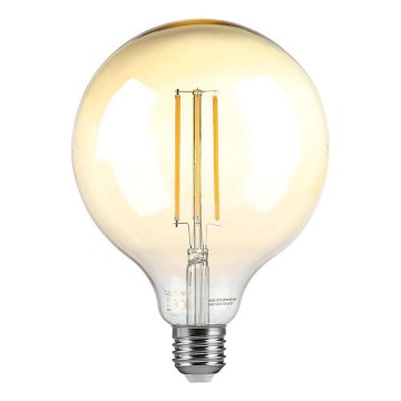 Ampoule à intensité variable LED FILAMENT G125 E27/8W/230V 2200K