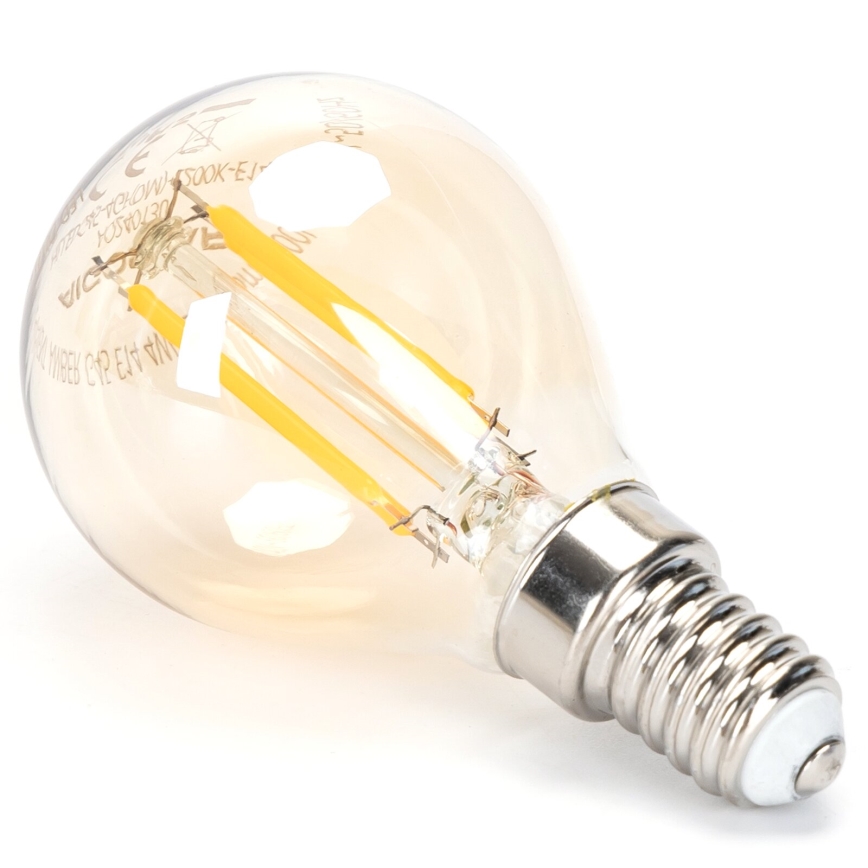 Ampoule à intensité variable LED FILAMENT G45 E14/4W/230V 2200K - Aigostar