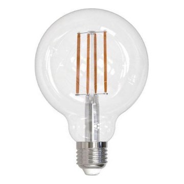 Ampoule à intensité variable LED FILAMENT G95 E27/11W/230V 3000K