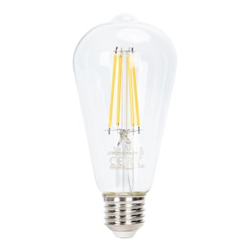 Ampoule à intensité variable LED FILAMENT ST64 E27/6W/230V 2700K - Aigostar