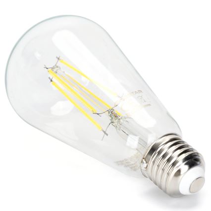 Ampoule à intensité variable LED FILAMENT ST64 E27/6W/230V 6500K - Aigostar