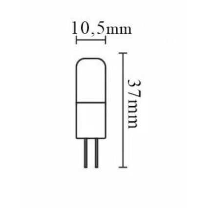 Ampoule à intensité variable LED G4/2W/230V 4000K