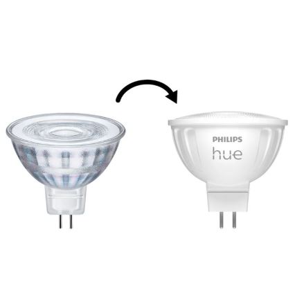 Ampoule à intensité variable LED Philips Hue White Ambiance GU5,3/MR16/5,1W/12V 2200-6500K