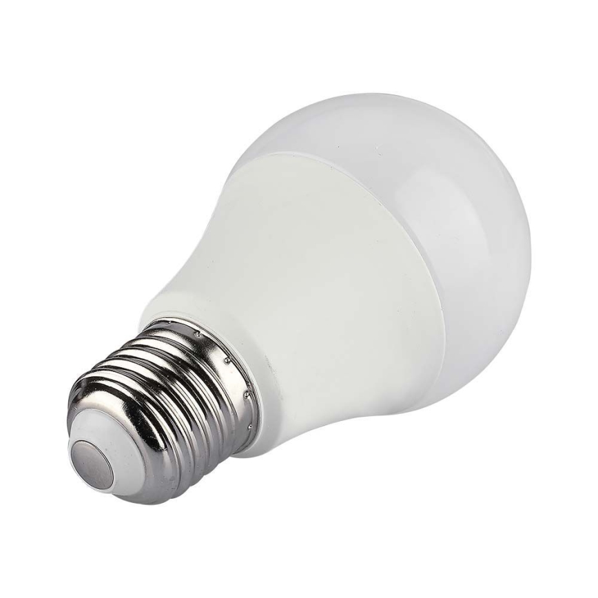 Ampoule à intensité variable LED RGB A60 E27/8,5W/230V 4000K + télécommande