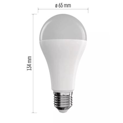 Ampoule à intensité variable LED RGB GoSmart A65 E27/14W/230V 2700-6500K Tuya