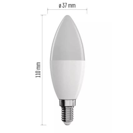 Ampoule à intensité variable LED RGB GoSmart E14/4,8W/230V 2700-6500K Wi-Fi Tuya