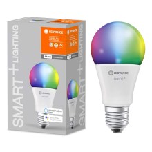 Ampoule à intensité variable LED RGB SMART+ E27/9W/230V 2,700K-6,500K Wi-Fi - Ledvance