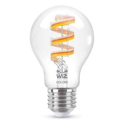 Ampoule à intensité variable LED RGBW A60 E27/6,3W/230V 2200-6500K Wi-Fi - WiZ