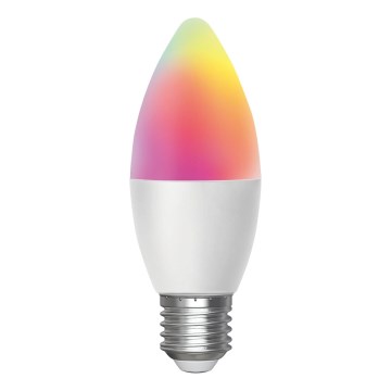 Ampoule à intensité variable LED RGBW C37 E27/6,5W/230V 2700-6500K - Aigostar