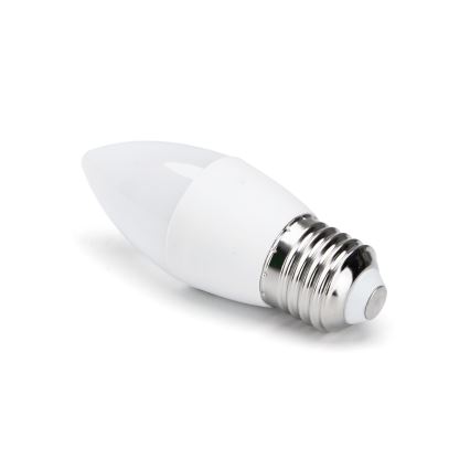 Ampoule à intensité variable LED RGBW C37 E27/6,5W/230V 2700-6500K Wi-Fi - Aigostar