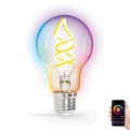 Ampoule à intensité variable LED RGBW FILAMENT A60 E27/4,9W/230V 2700K Wi-Fi - Aigostar
