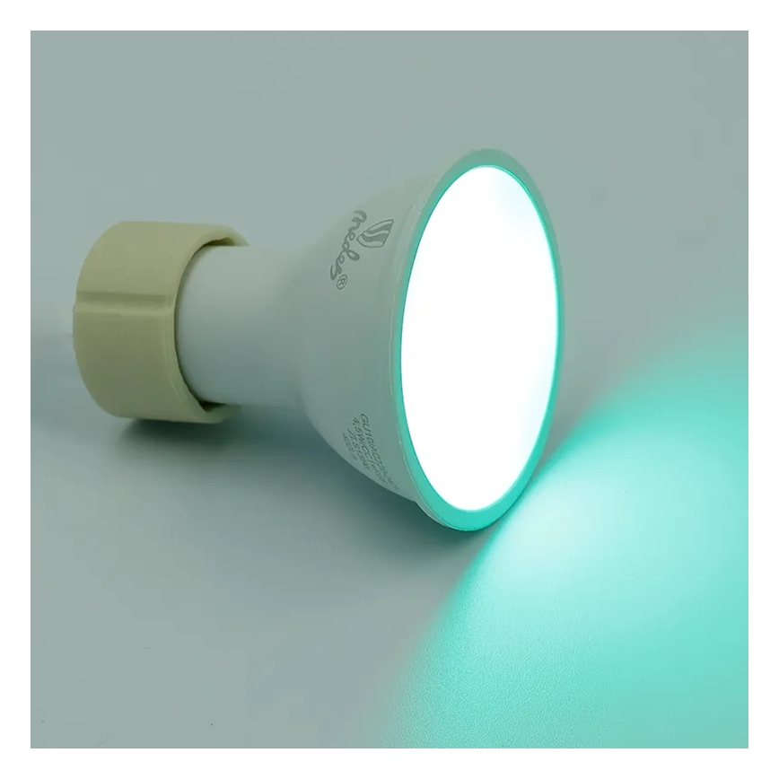 Ampoule à intensité variable LED RGBW GU10/4,5W/230V 2700-6500K Wi-Fi Tuya