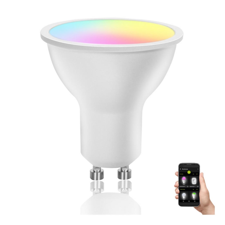 Ampoule à intensité variable LED RGBW MESH Smart GU10/6,5W/230V 2700-6500K - Aigostar
