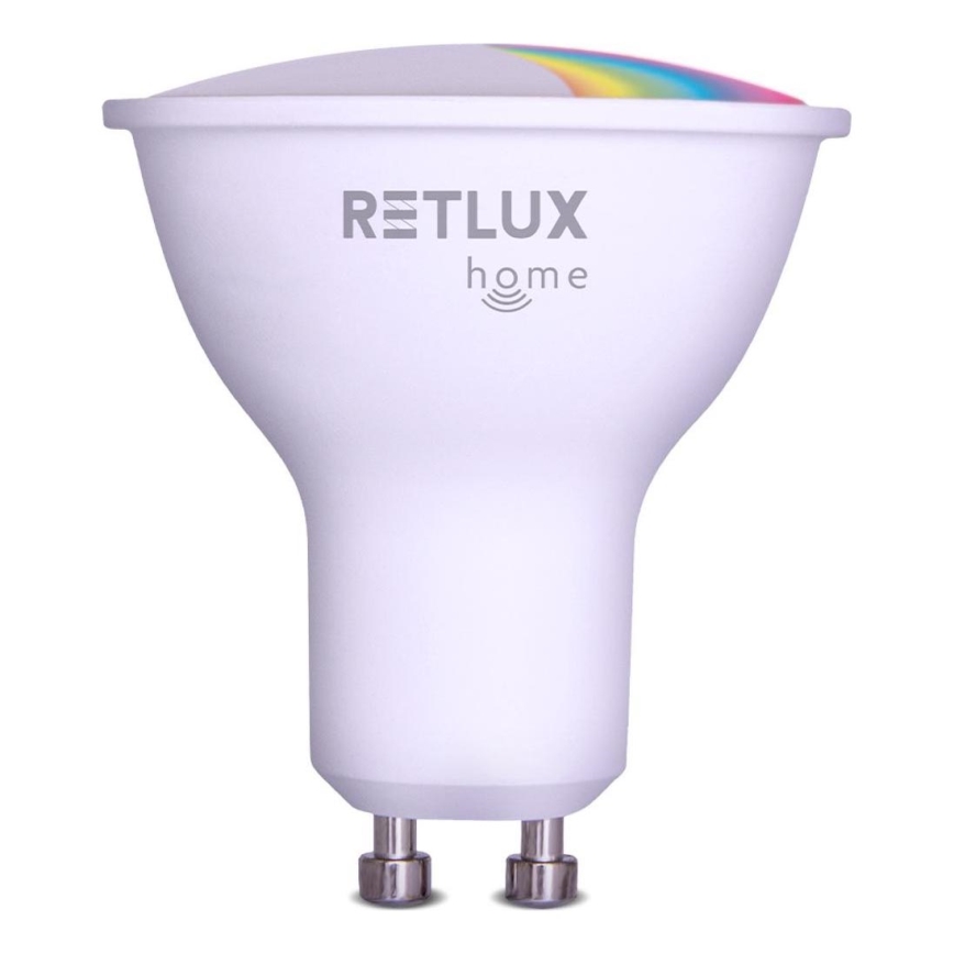 Ampoule à intensité variable LED RGBW MR16 GU10/4,5W/230V 2700-6500K Wi-Fi Tuya