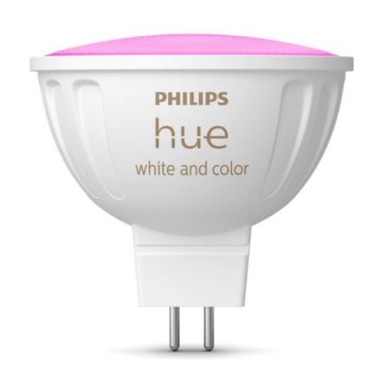 Ampoule à intensité variable LED RGBW Philips Hue White And Color Ambiance GU5,3/MR16/6,3W/12V 2000-6500K