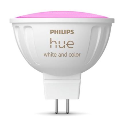 Ampoule à intensité variable LED RGBW Philips Hue White And Color Ambiance GU5,3/MR16/6,3W/12V 2000-6500K