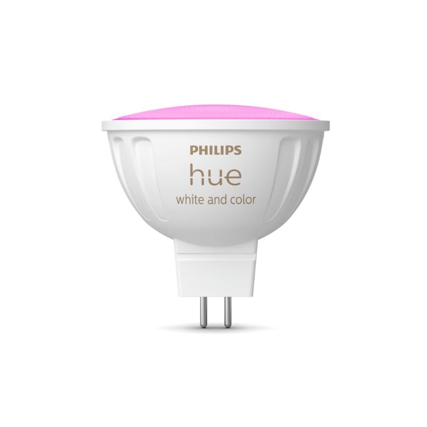 Ampoule à intensité variable LED RGBW Philips Hue White And Color Ambiance GU5,3/MR16/6,3W/12V 2000-6500K