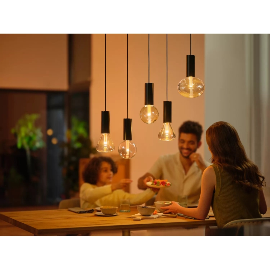 Ampoule à intensité variable LED RGBW Philips Hue White And Color Ambiance G125 E27/6,8W/230V 2000-6500K