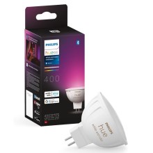 Ampoule à intensité variable LED RGBW Philips Hue White And Color Ambiance GU5,3/MR16/6,3W/12V 2000-6500K