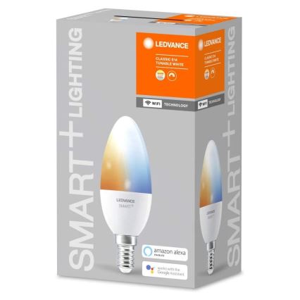 Ampoule à intensité variable LED SMART+ E14/5W/230V 2700K-6500K Wi-Fi - Ledvance